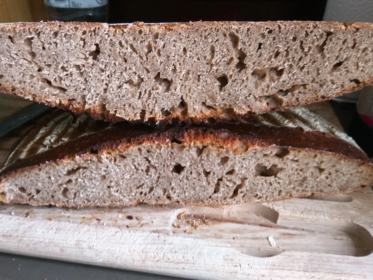 Rezept: Dinkelsauerteigbrot mit wilden Hefen Bild Nr. 10023 Dinkelsauerteigbrot mit wilden Hefen - Rezept - Bild Nr. 10023