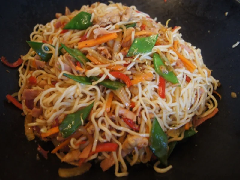 Mie-Nudeln chow mein - Rezept - Bild Nr. 22