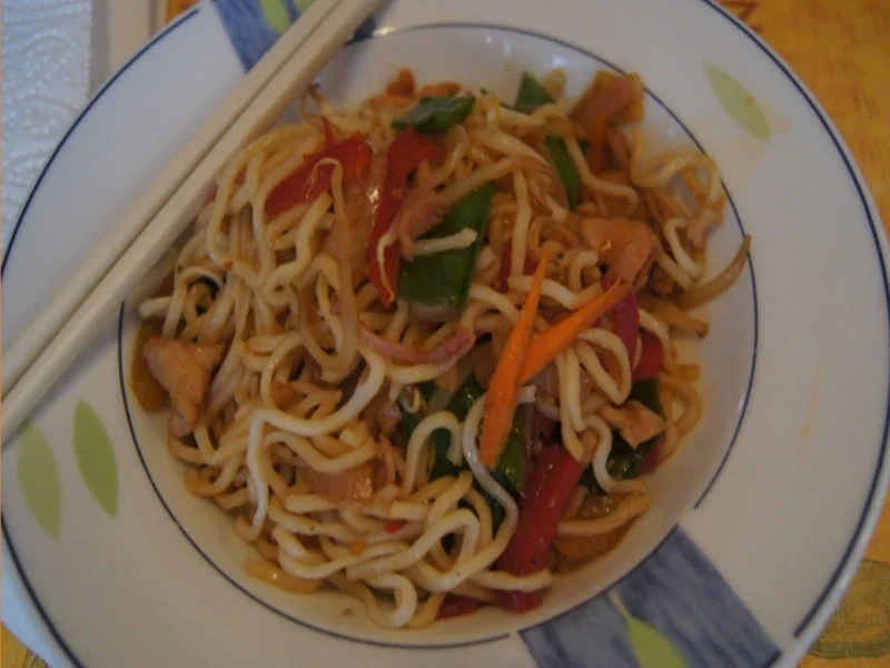Mie-Nudeln chow mein - Rezept - Bild Nr. 24