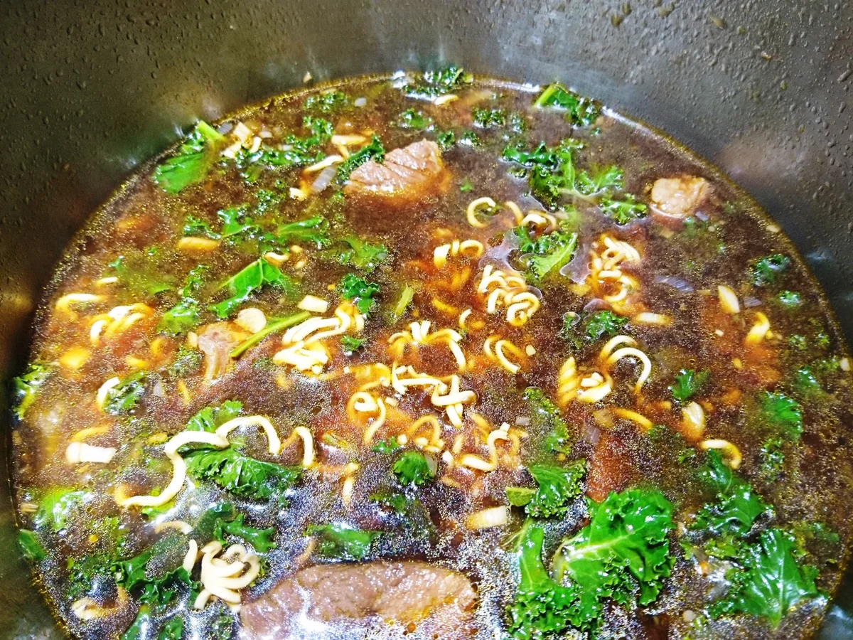 Suppe Asia-Style mit Grünkohl - Rezept - Bild Nr. 3