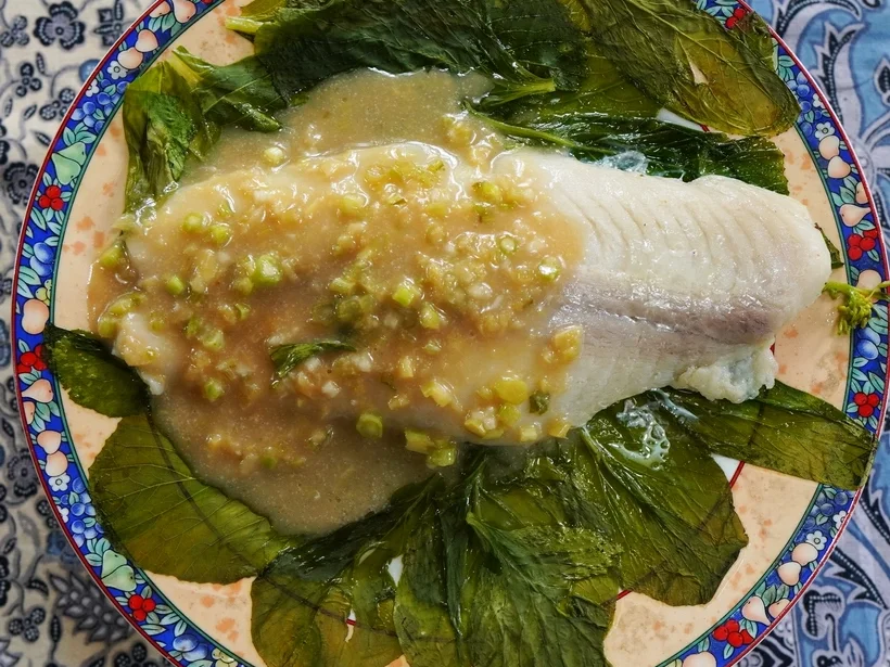 Doradenfilet mit Ingwersauce – La Wei Jiang Zhi Yu - Rezept - Bild Nr. 6