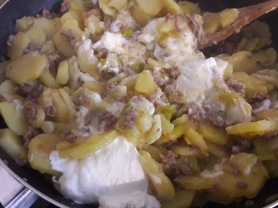 Sahnige Kartoffelpfanne - Rezept - Bild Nr. 9966