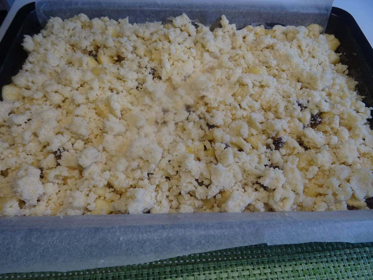 Rezept: Apfelkuchen mit Butterstreusel Bild Nr. 4 Apfelkuchen mit Butterstreusel - Rezept - Bild Nr. 4