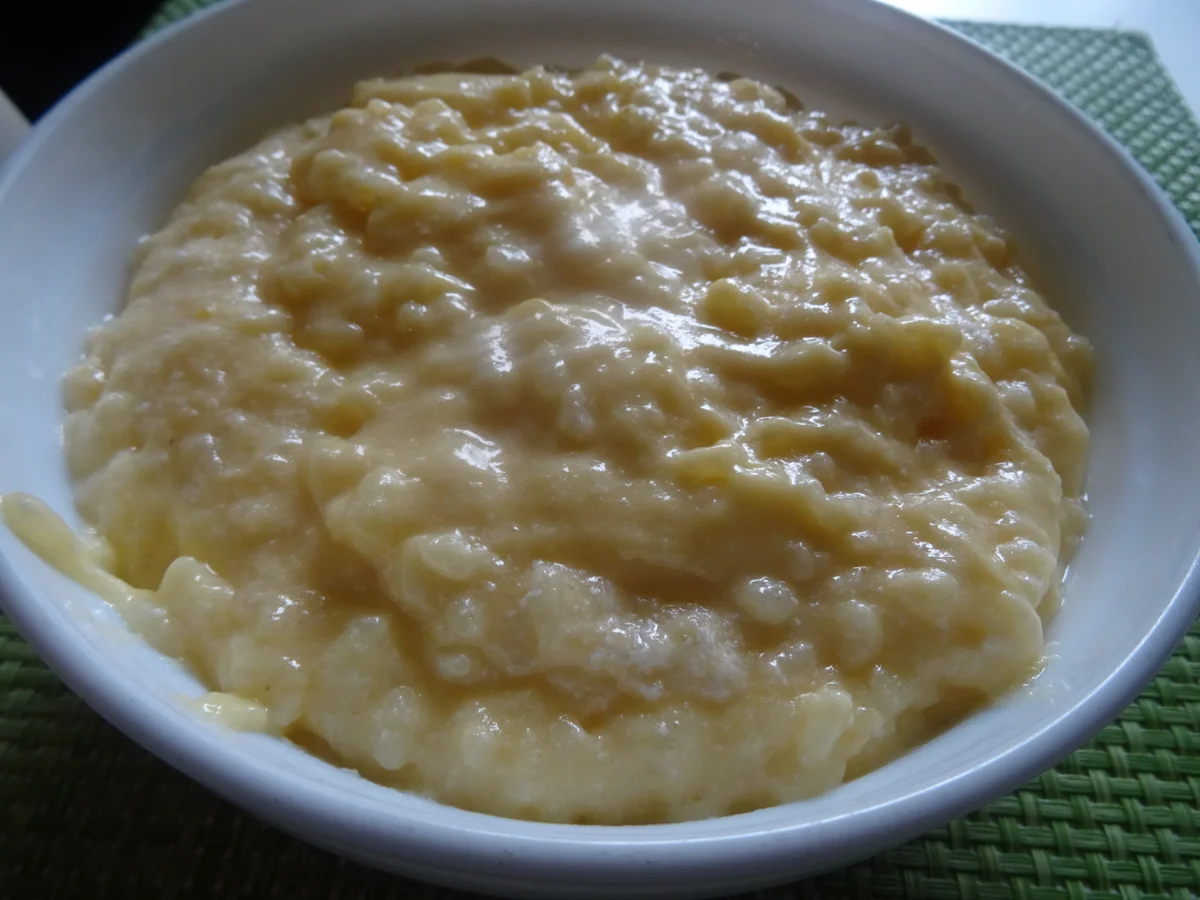 Rezept: Milchreis-Pudding mit Schokoladensoße Bild Nr. 4 Milchreis-Pudding mit Schokoladensoße - Rezept - Bild Nr. 4