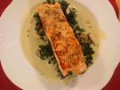 Lachsfilet auf cremigem Grünkohl - Rezept - Bild Nr. 2