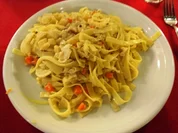Bacalhau mit Pasta - Rezept - Bild Nr. 2