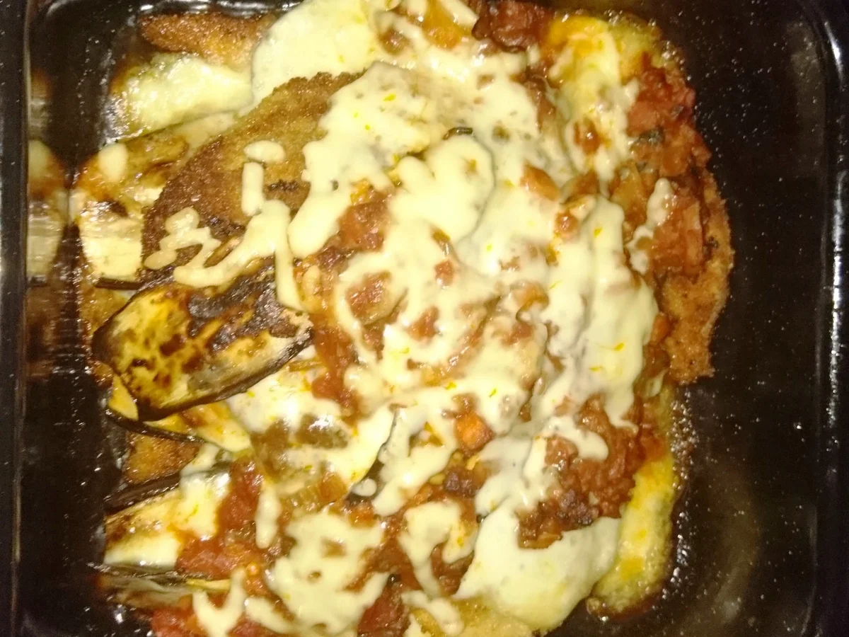 Melanzane e Petto di Pollo parmigiana - Rezept - Bild Nr. 7