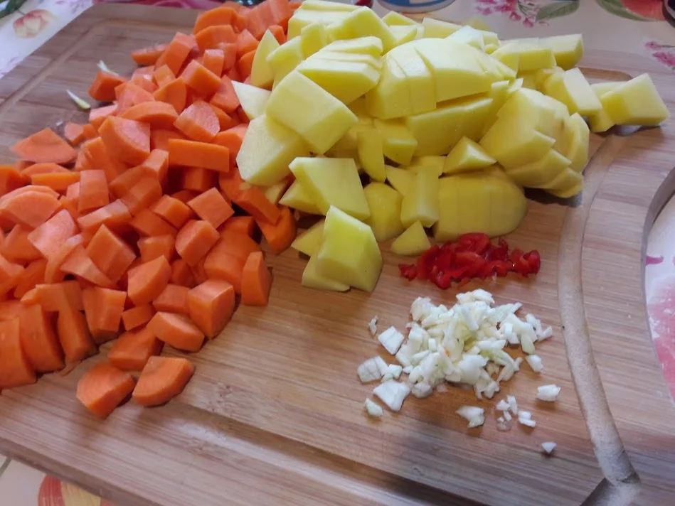 Rezept: Schnitzel auf Gemüsebett Bild Nr. 6 Schnitzel auf Gemüsebett - Rezept - Bild Nr. 6