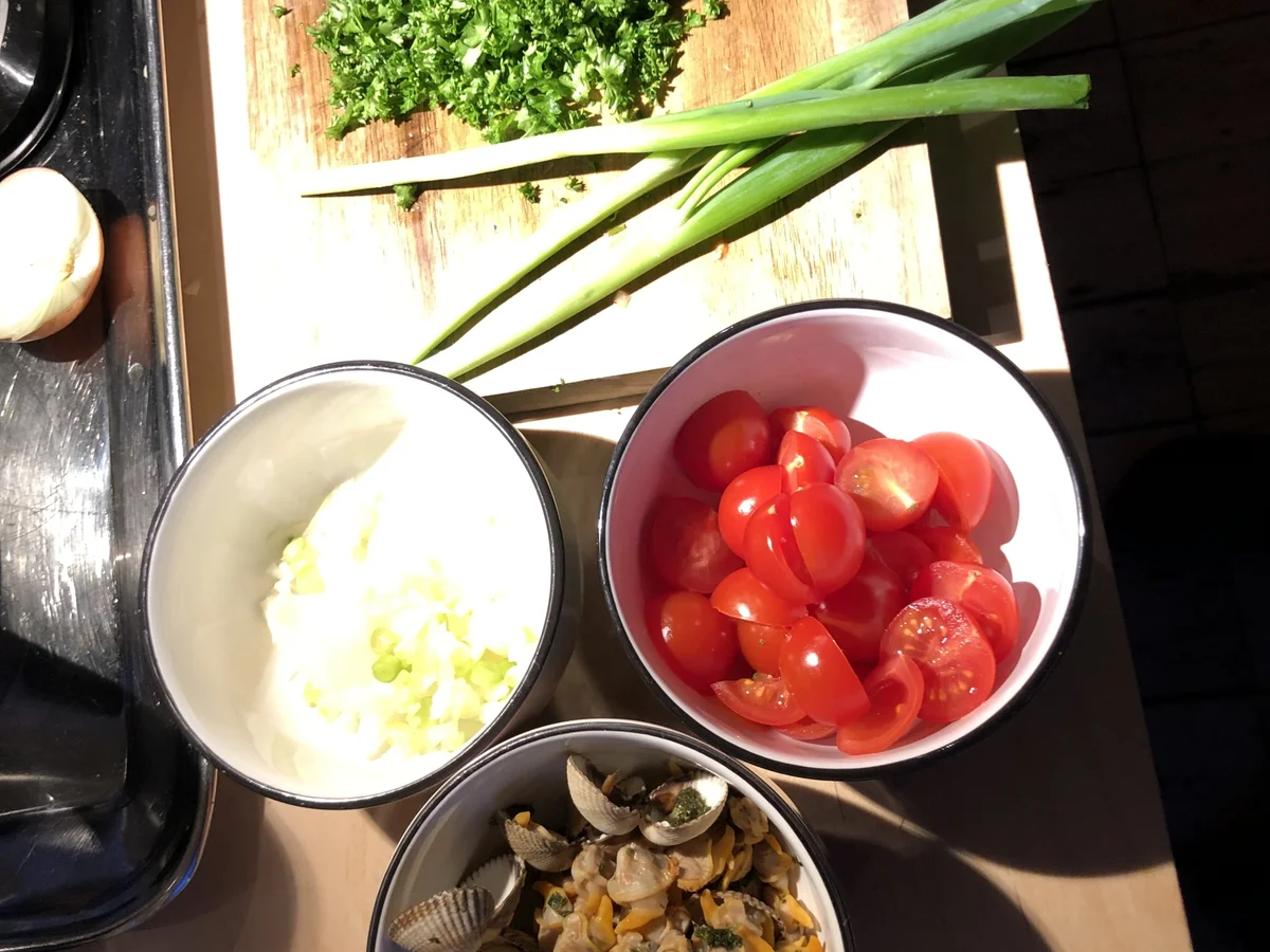 Rezept: Spaghetti fasolari Bild Nr. 3 Spaghetti fasolari - Rezept - Bild Nr. 3