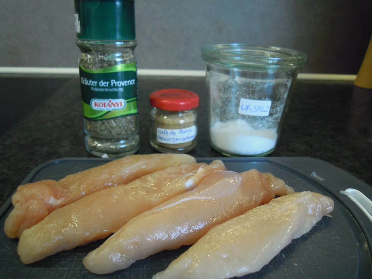 Hühnerfiletspitzen a'la Provence in Vermouthsauce - Rezept - Bild Nr. 9987