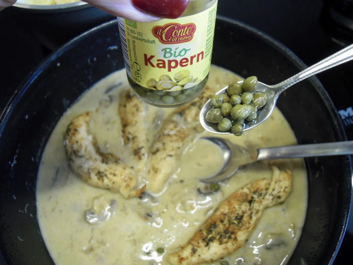 Hühnerfiletspitzen a'la Provence in Vermouthsauce - Rezept - Bild Nr. 9995