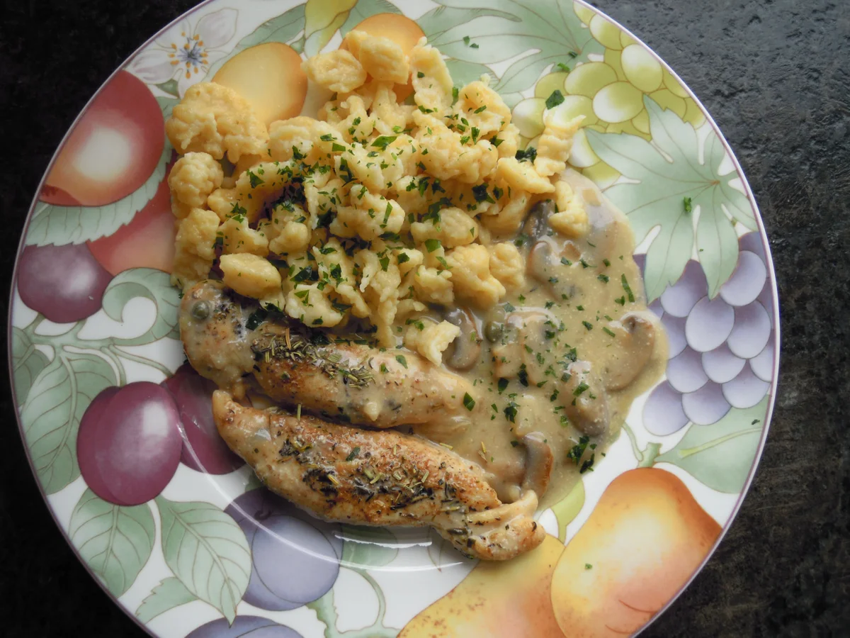Hühnerfiletspitzen a'la Provence in Vermouthsauce - Rezept - Bild Nr. 9999