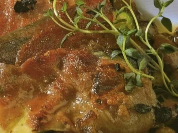 Zucchini-Saltimbocca - Rezept