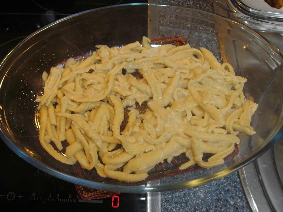 Spätzle aus Kichererbsenmehl - Rezept - Bild Nr. 4