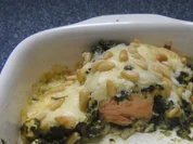 Spinat-Feta-Auflauf mit Lachs - Rezept - Bild Nr. 2