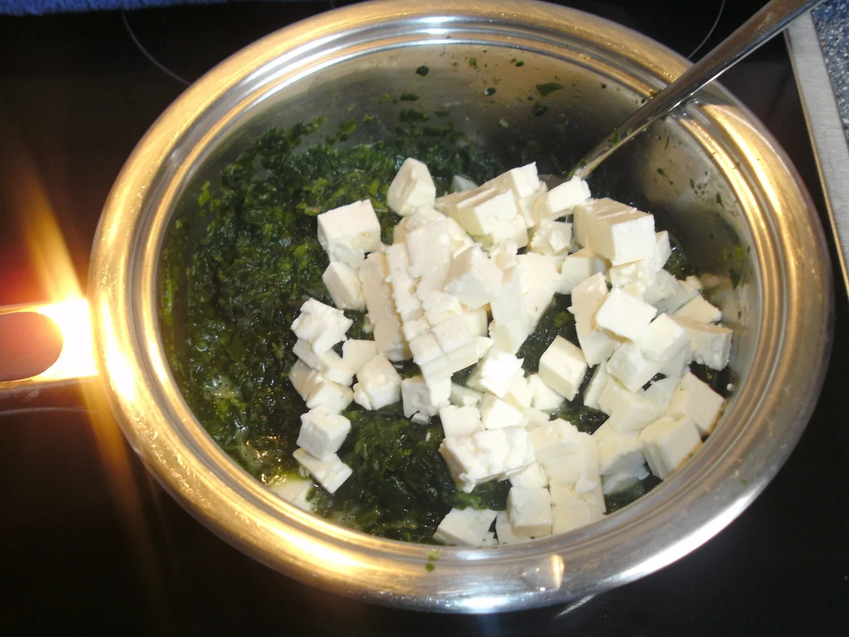 Spinat-Feta-Auflauf mit Lachs - Rezept - Bild Nr. 3