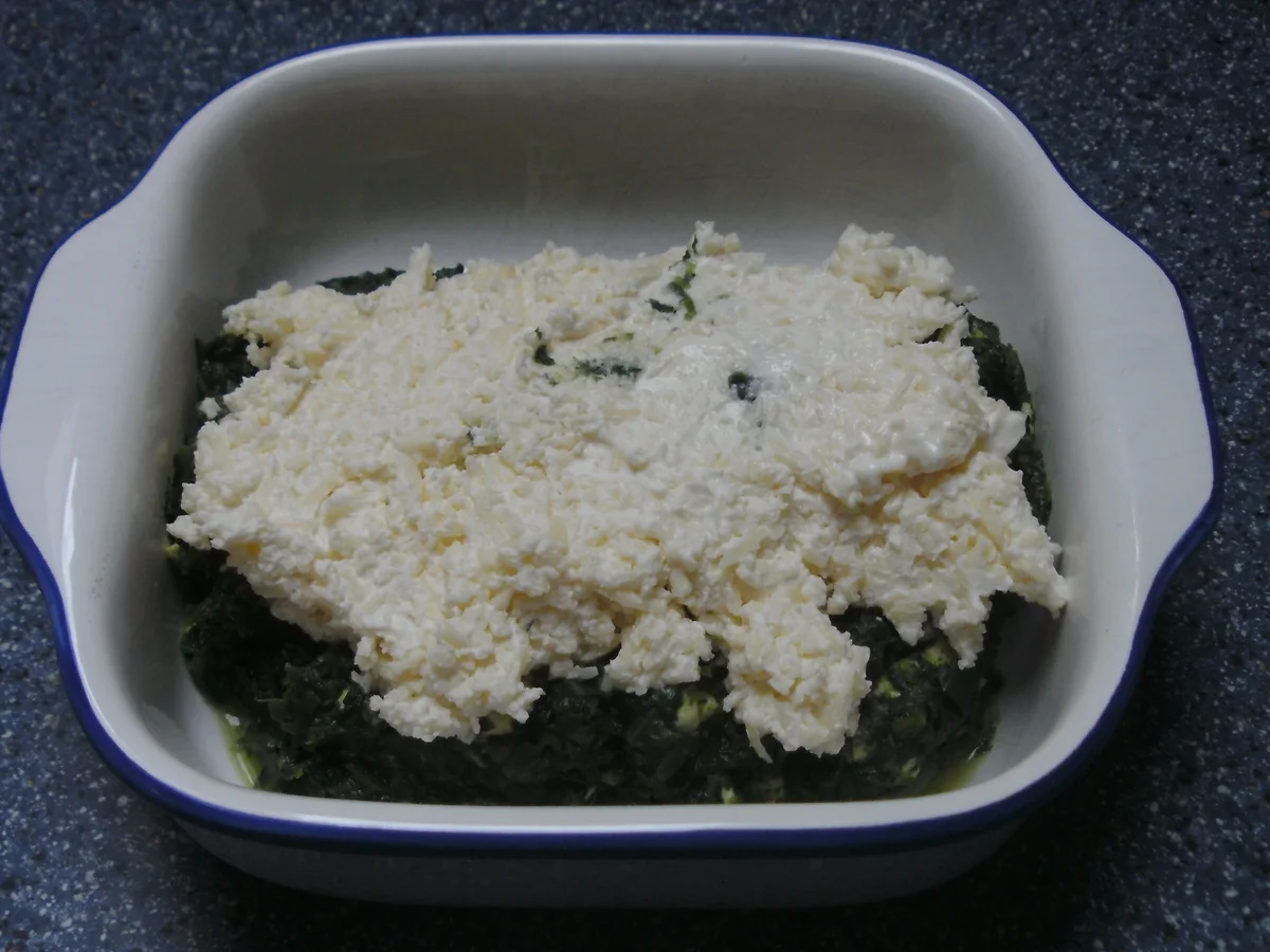 Spinat-Feta-Auflauf mit Lachs - Rezept - Bild Nr. 7