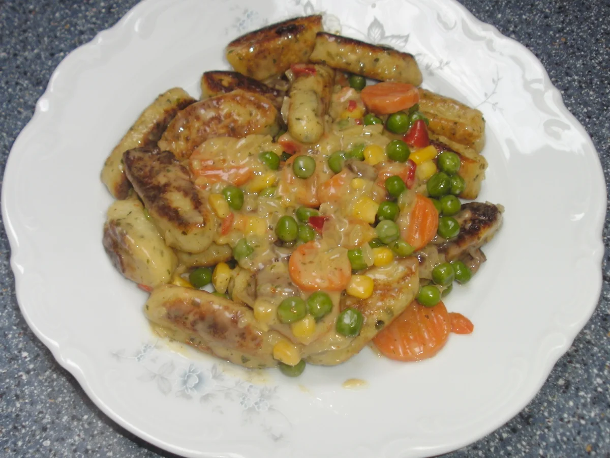 Rezept: Gemüse - Schupfnudeln Bild Nr. 2 Gemüse - Schupfnudeln - Rezept - Bild Nr. 2