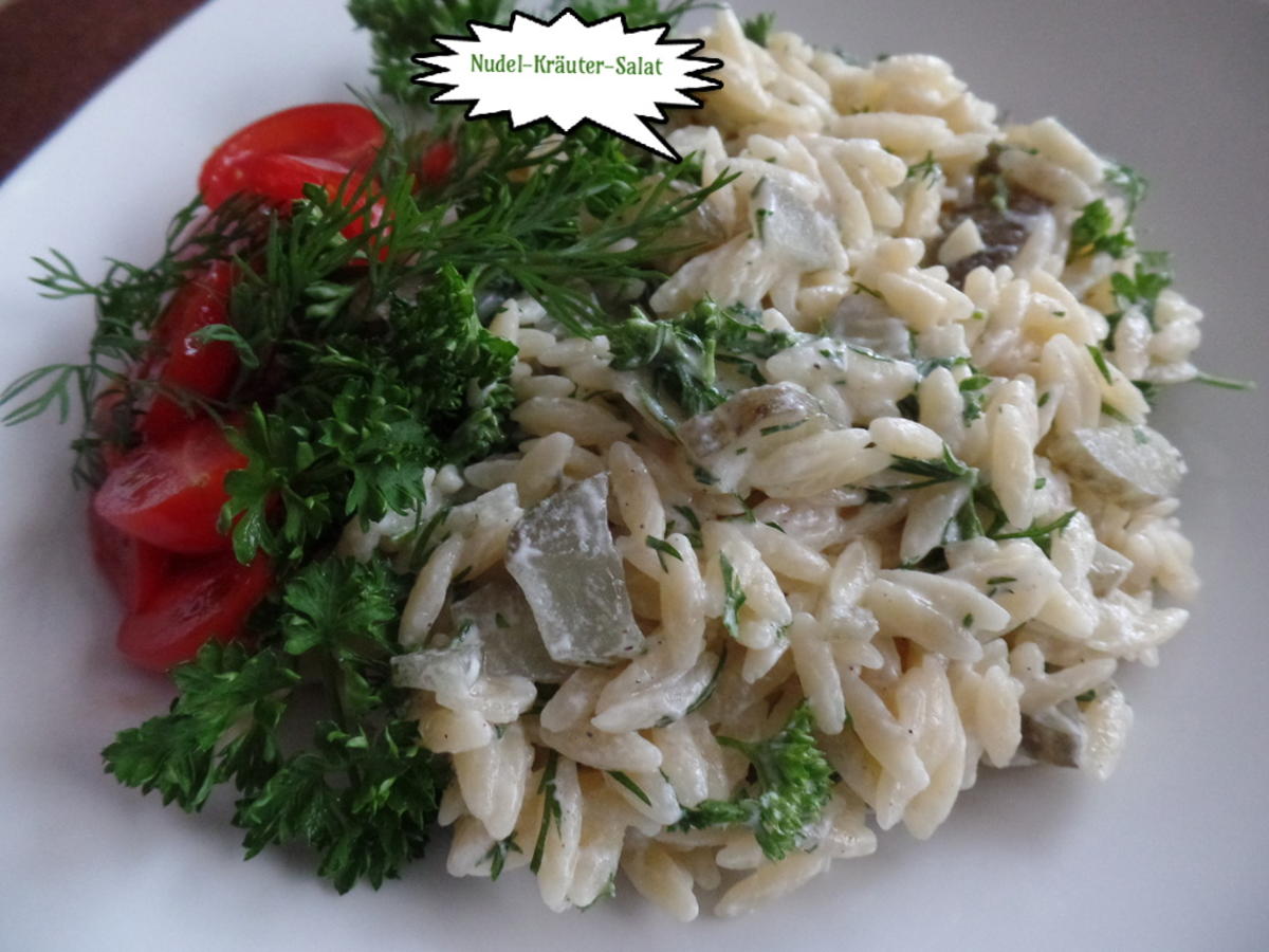 Nudel-Kräuter-Salat - Rezept - Bild Nr. 10000