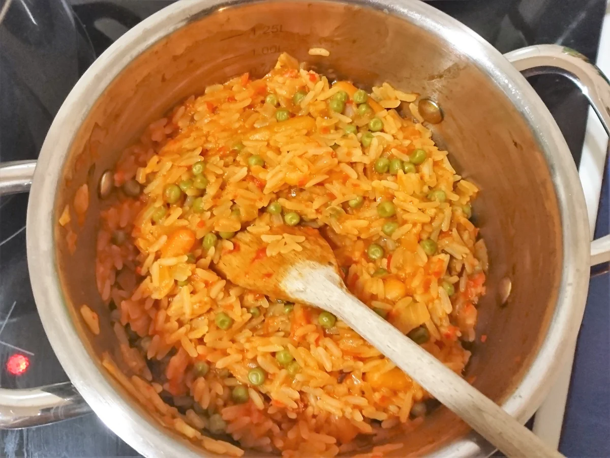 Rezept: Djuvec-Reis - frustfrei Bild Nr. 2 Djuvec-Reis - frustfrei - Rezept - Bild Nr. 2