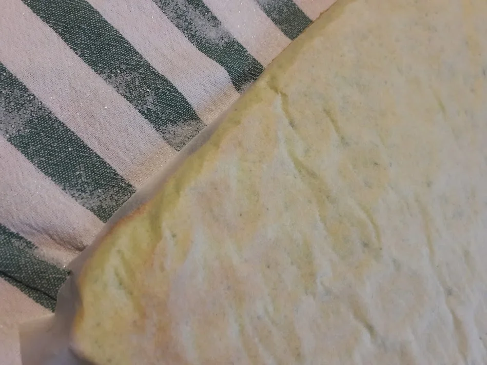 Petersilien-Biskuitrolle  zur kochbar Challenge März 2020 - Rezept - Bild Nr. 14