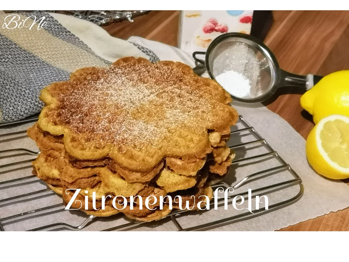 BiNe` S ZITRONENWAFFELN - Rezept - Bild Nr. 5
