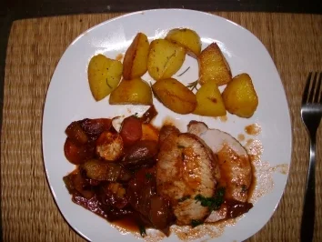 Schweine-Braten - Rezept