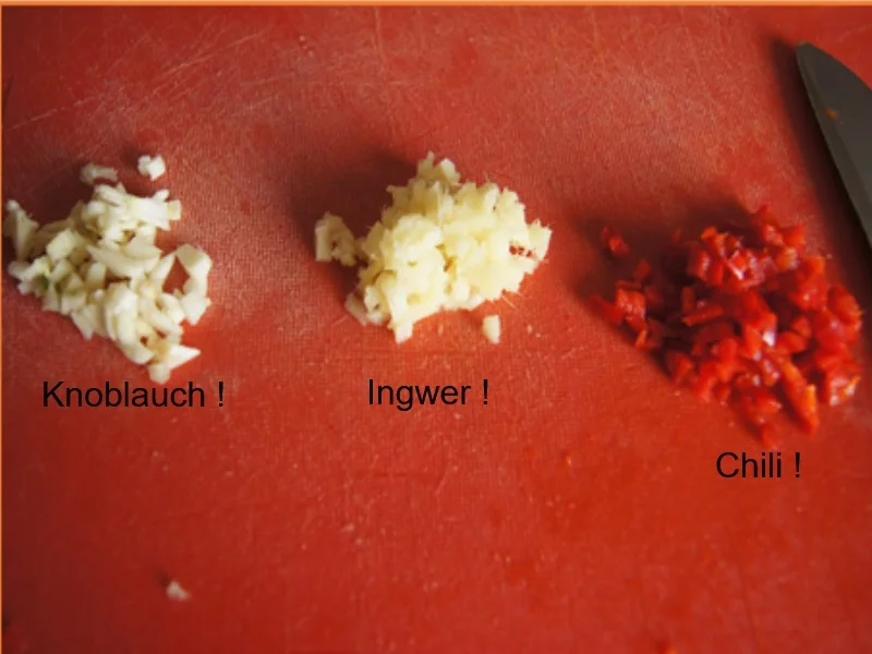 Schweinefleischbällchen süß-sauer im Wok und Basmatireis - Rezept - Bild Nr. 4