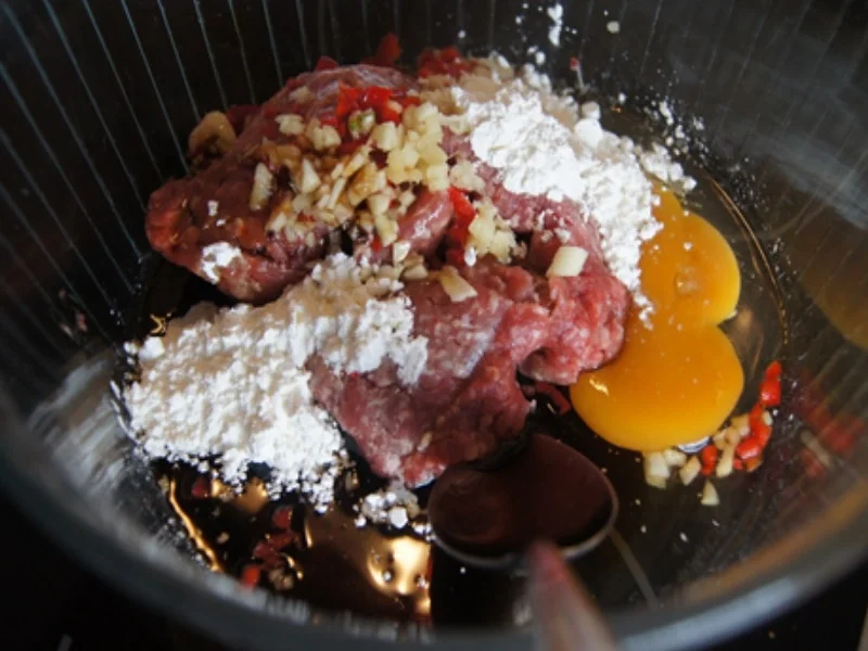 Schweinefleischbällchen süß-sauer im Wok und Basmatireis - Rezept - Bild Nr. 5