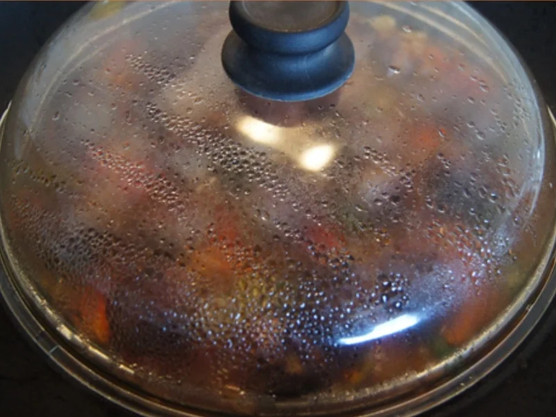 Schweinefleischbällchen süß-sauer im Wok und Basmatireis - Rezept - Bild Nr. 19