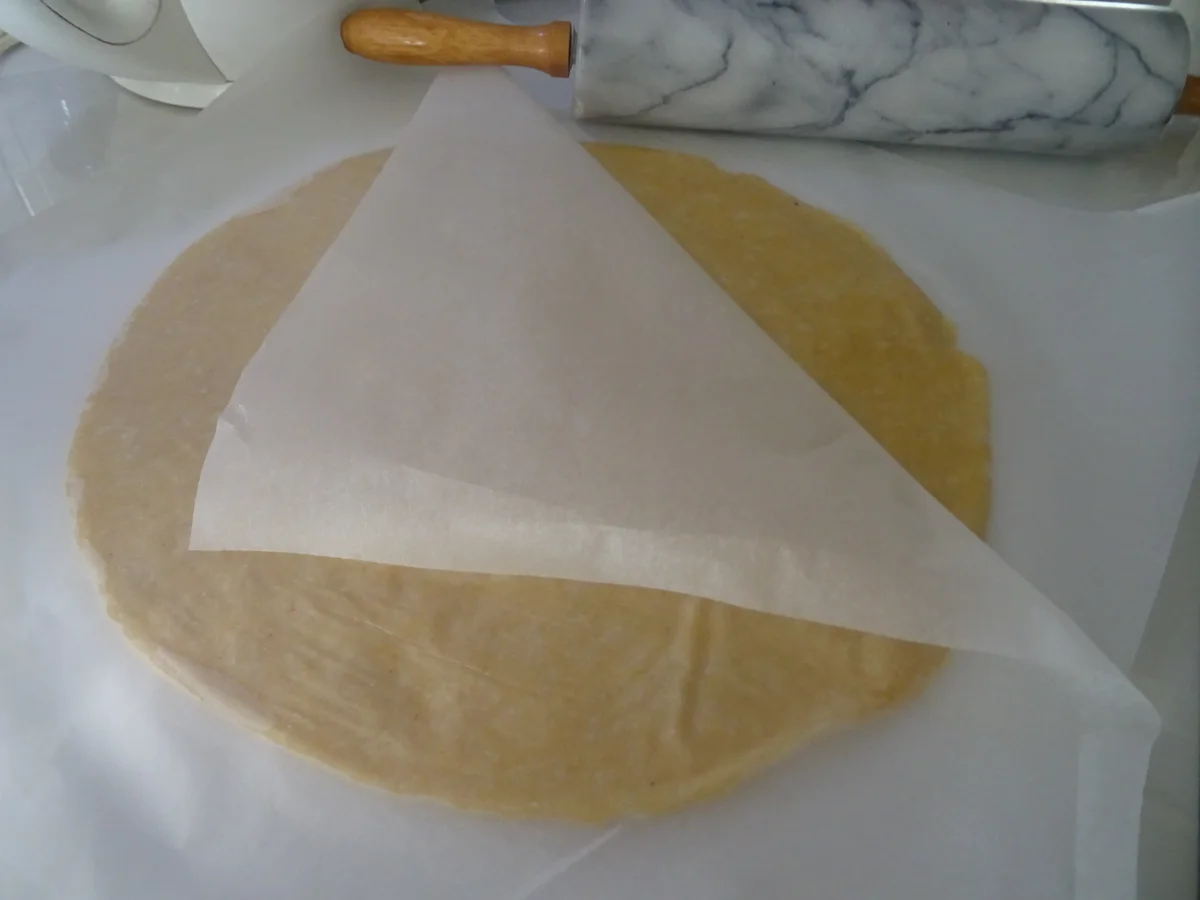 Kartoffel-Kuchen mit Schnittlauch-Dip und Beilagensalat - Rezept - Bild Nr. 6