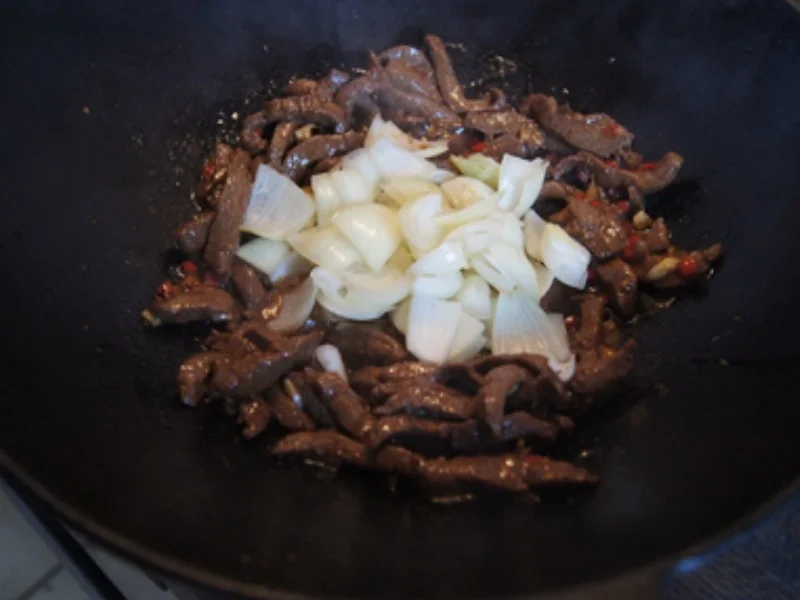 Rezept: Asia-Wok mit Rindfleisch, Gemüse und Basmatireis Bild Nr. 13 Asia-Wok mit Rindfleisch, Gemüse und Basmatireis - Rezept - Bild Nr. 13