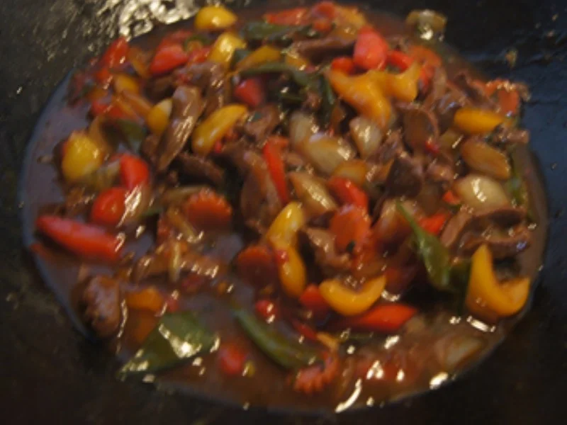 Rezept: Asia-Wok mit Rindfleisch, Gemüse und Basmatireis Bild Nr. 21 Asia-Wok mit Rindfleisch, Gemüse und Basmatireis - Rezept - Bild Nr. 21