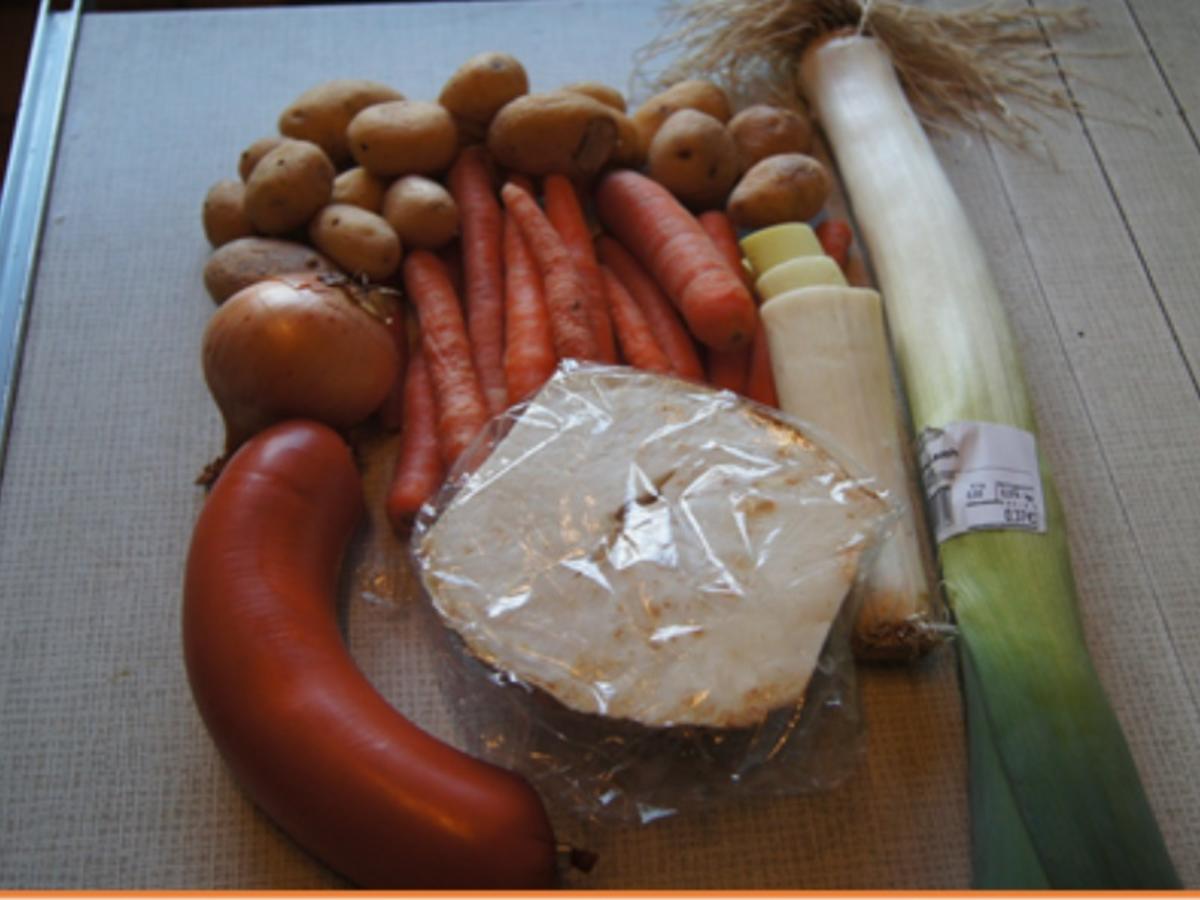 Gemüseeintopf mit Fleischwursteinlage - Rezept - Bild Nr. 3