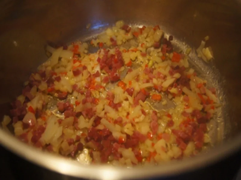 Gemüseeintopf mit Fleischwursteinlage - Rezept - Bild Nr. 10