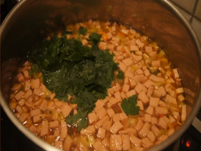 Gemüseeintopf mit Fleischwursteinlage - Rezept - Bild Nr. 15