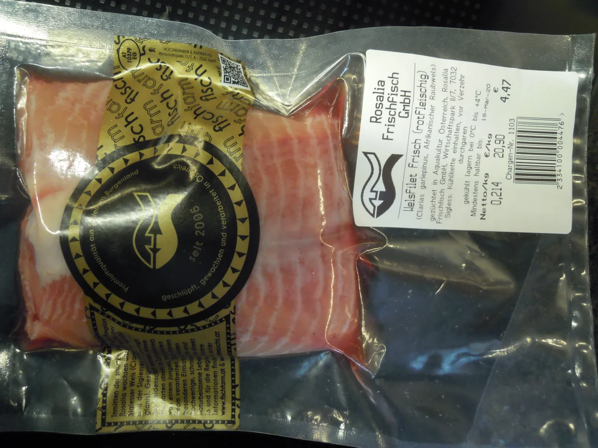 Wels Filet unter der Mandel Haube - Rezept - Bild Nr. 3