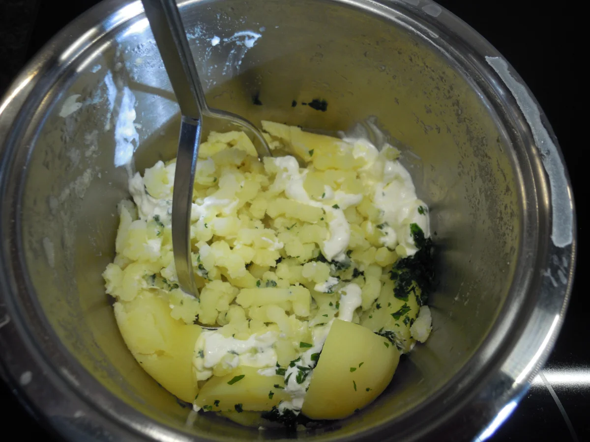 Wels Filet unter der Mandel Haube - Rezept - Bild Nr. 10031