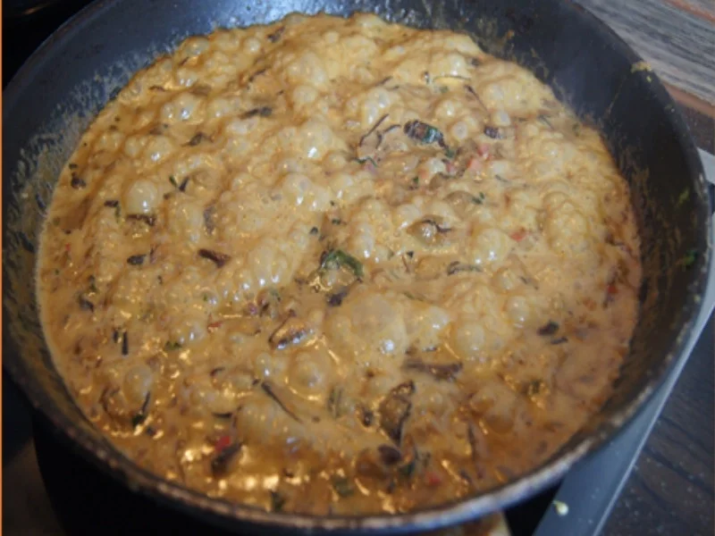 Würzige Waldpilzpfanne mit Koriander-Pellkartoffeln - Rezept - Bild Nr. 8