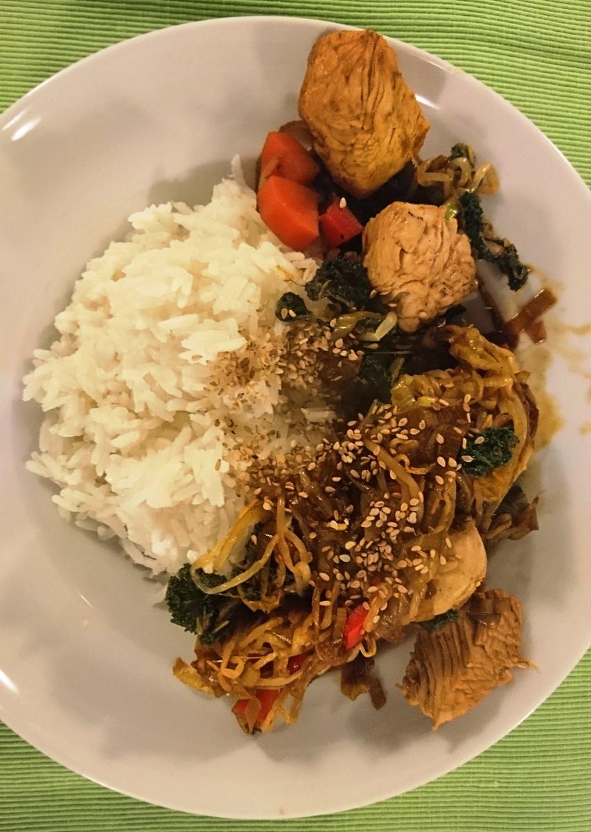 Wokgemüse mit Grünkohl - Rezept - Bild Nr. 10