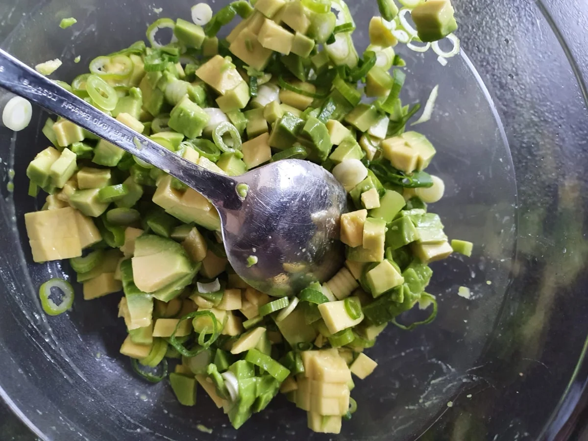 Spargelsalat mit Avocado - Rezept - Bild Nr. 7