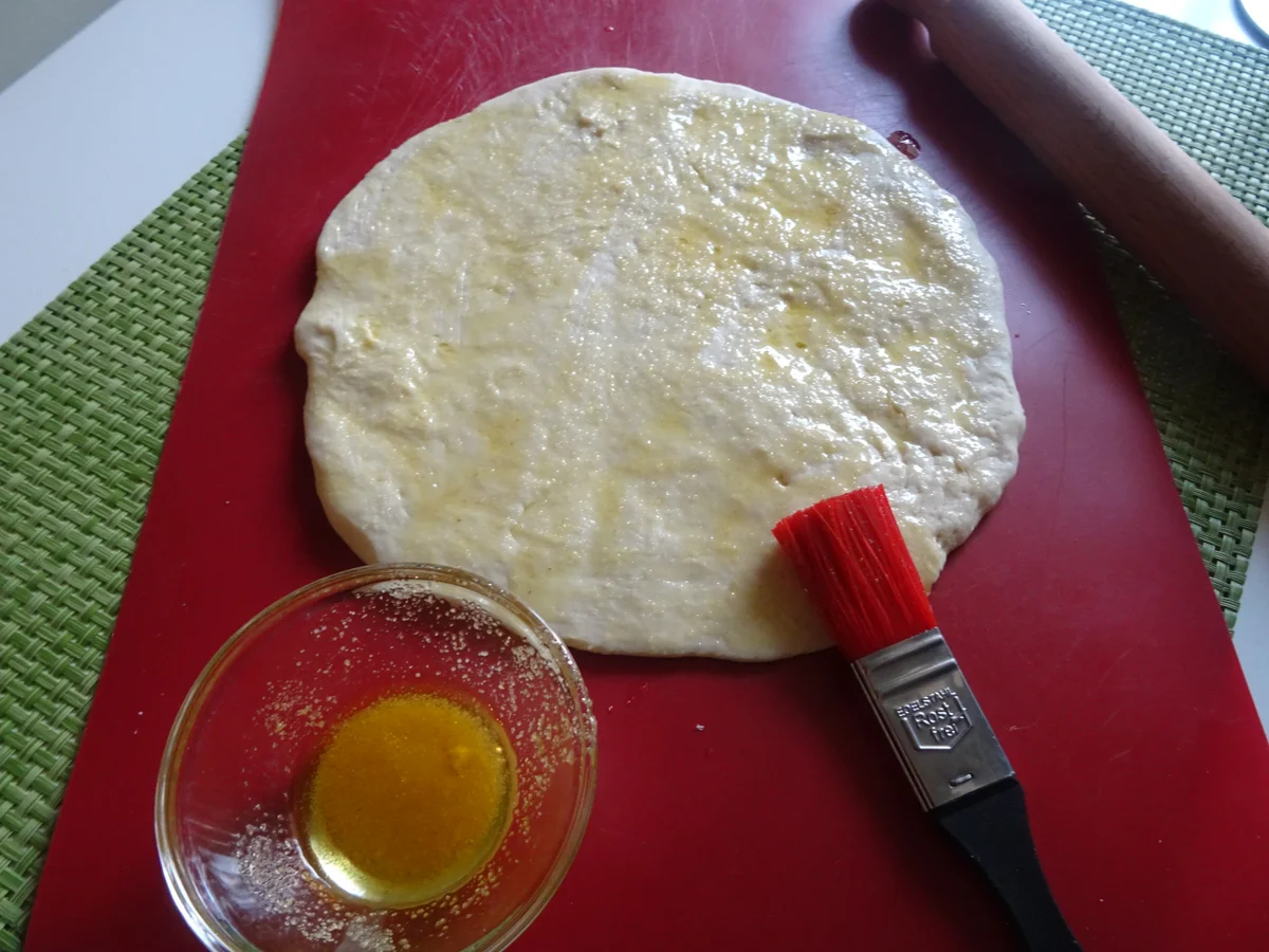 Kichererbsen-Kokos-Suppe mit Zwiebel-Nuggets und Pfannen-Brot - Rezept - Bild Nr. 7