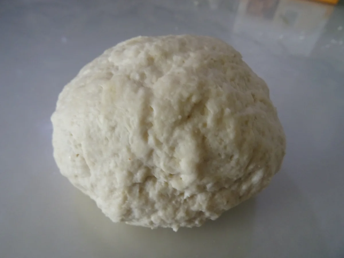 Kichererbsen-Kokos-Suppe mit Zwiebel-Nuggets und Pfannen-Brot - Rezept - Bild Nr. 8