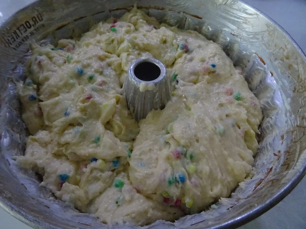 Konfetti-Kuchen - Rezept - Bild Nr. 4