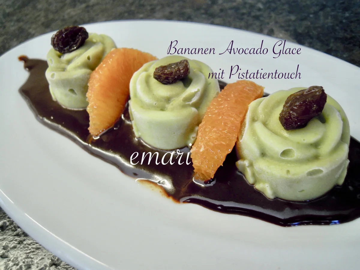 geeiste Bananen Avocado Creme mit Pistazientouch - Rezept - Bild Nr. 11