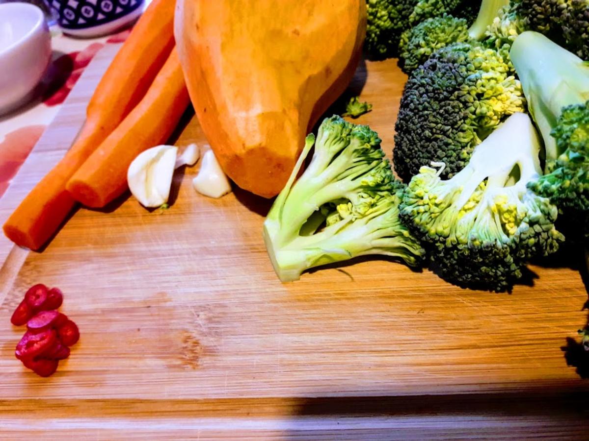 Brokkoli-Möhren-Süßkartoffel-Gemüse - Rezept - Bild Nr. 5