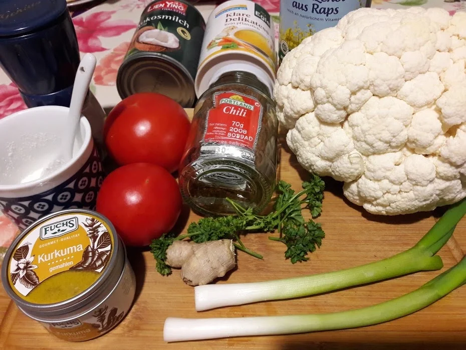 Rezept: Blumenkohl-Curry Bild Nr. 3 Blumenkohl-Curry - Rezept - Bild Nr. 3