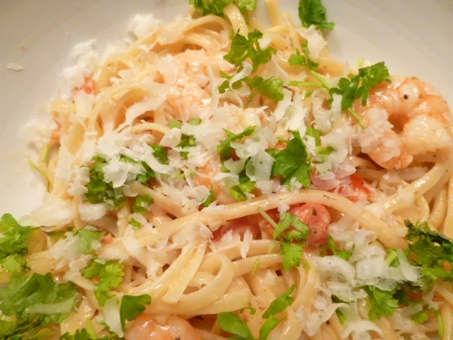 Spaghetti mit Garnelen - Rezept - Bild Nr. 2