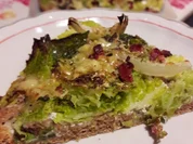 Wirsingfladen mit Saure Sahne und Speck - Rezept - Bild Nr. 2