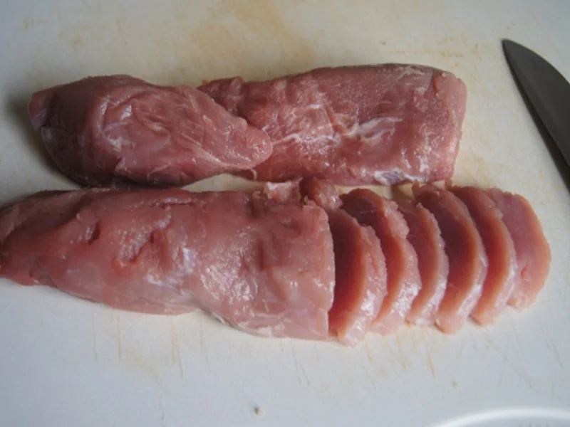 Schweinefilet aus dem Wok und gelber Basmatireis - Rezept - Bild Nr. 4